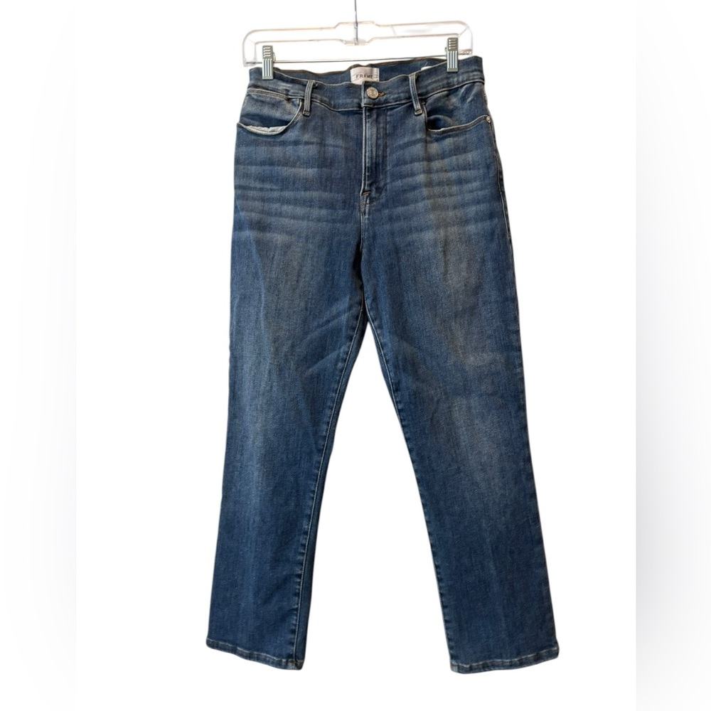 Frame Denim Women's Le High Straight Jeans size 32 - Picture 4 of 16